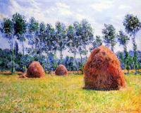 Monet, Claude Oscar - Haystacks at Giverny